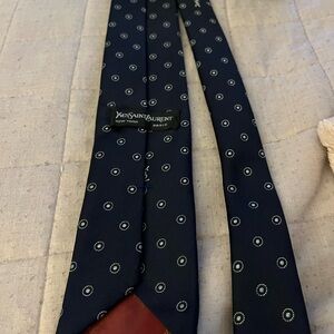 Yves Saint Laurent men’s 100% Silk tie